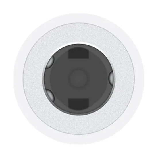 Apple Lightning To 3.5 Mm Headphone Jack Adapter &ndash; White